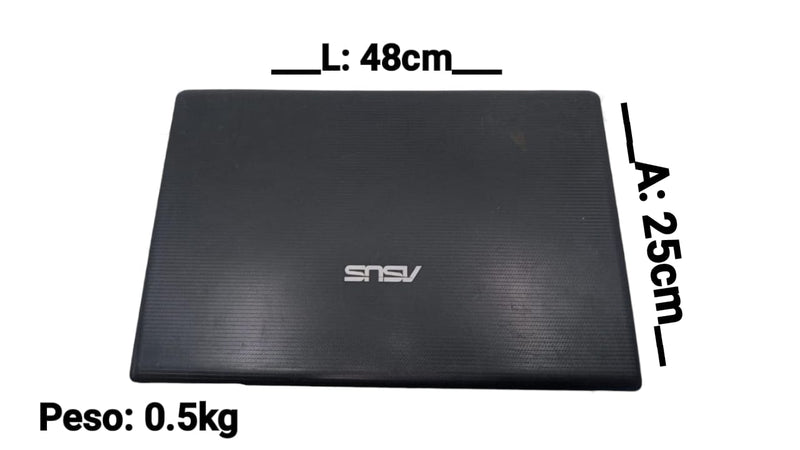 Carcasa Base Inferior-Superior , Tapa y Bisel para Laptop 16" ASUS Notebook X55CR (Producto usado)