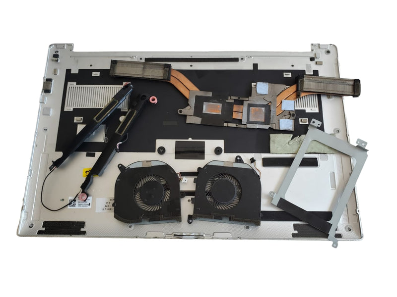 Tapa trasera, 2 Ventiladores, Altavoces y Disipador de  Laptop Dell Precisión 5530 (Producto usado)