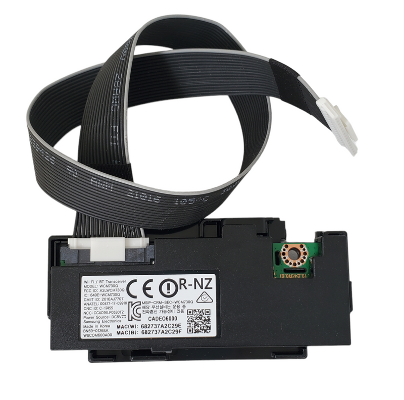 modulo de encendido, modulo wifi, cable de alimentación y sensor infrarrojo Samsung UN43MU6100F43 UHD