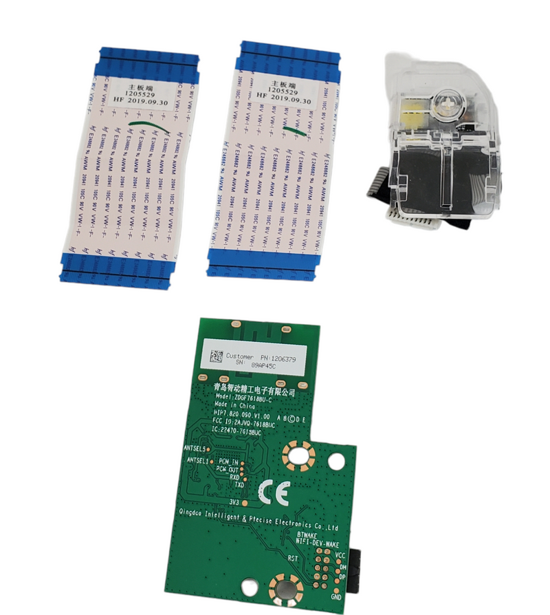 kit flexor, modulo wifi y botón de encendido Hisense 5546F