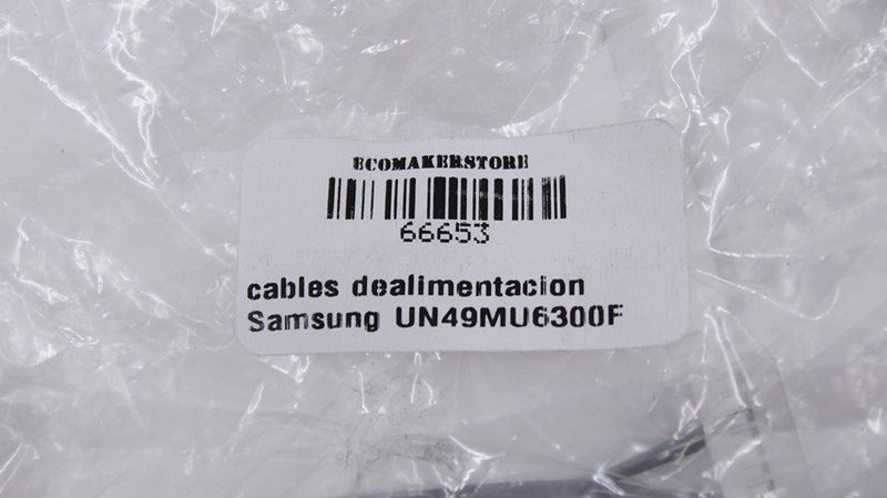 cables de alimentación Samsung UN49MU6300F